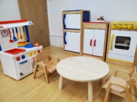 ままごとコーナー